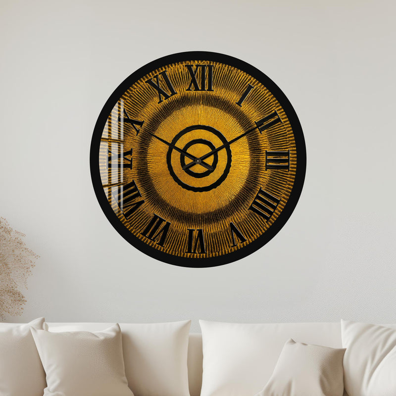 Golden Roman Radiance with black frame