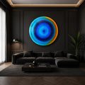 Prismatic Blue Vortex lifestyle view
