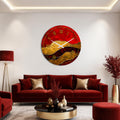 Crimson Golden Waves lifestyle view