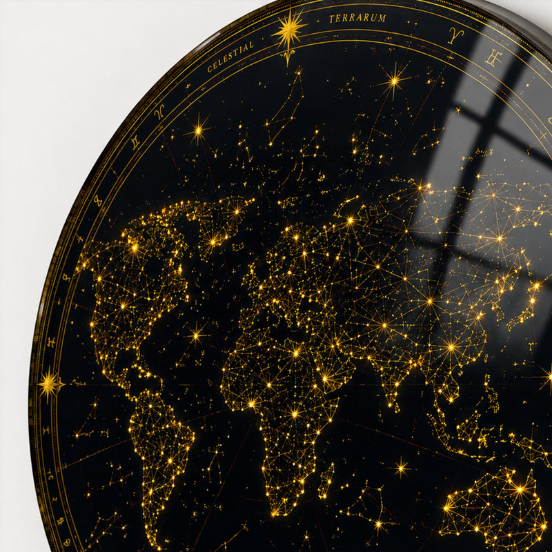 Celestial World Map lifestyle view