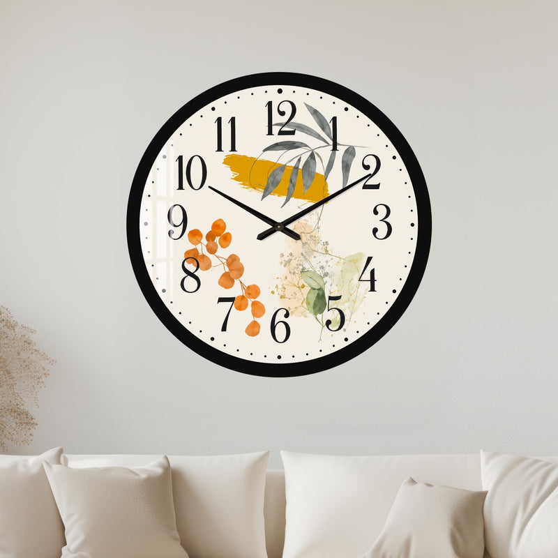 Autumn Botanical with black frame