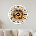 Golden Iris with white frame