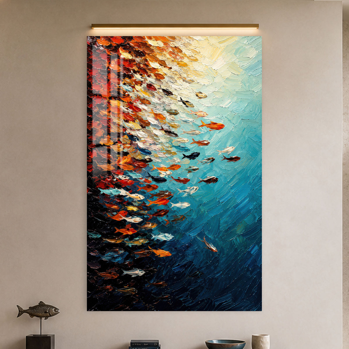Into The Blue in a modern room