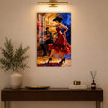 Flamenco Duet with black frame