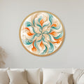Petal Whirl with black frame