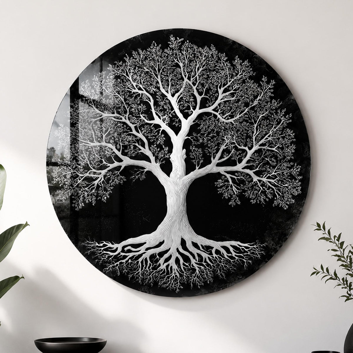 Monochrome Tree Of Life lifestyle view