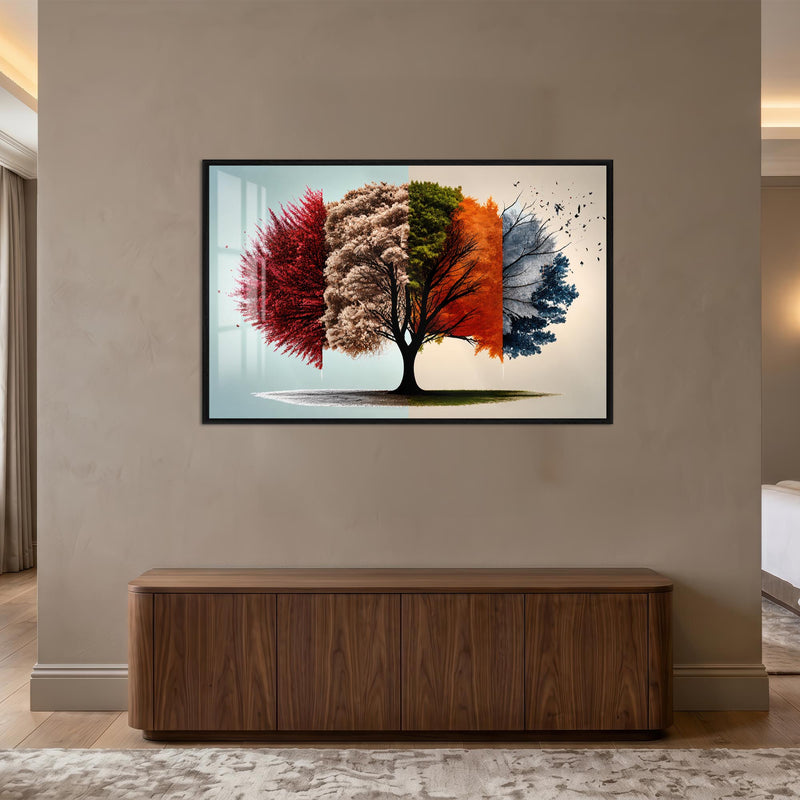 Tree Through Seasons lifestyle view