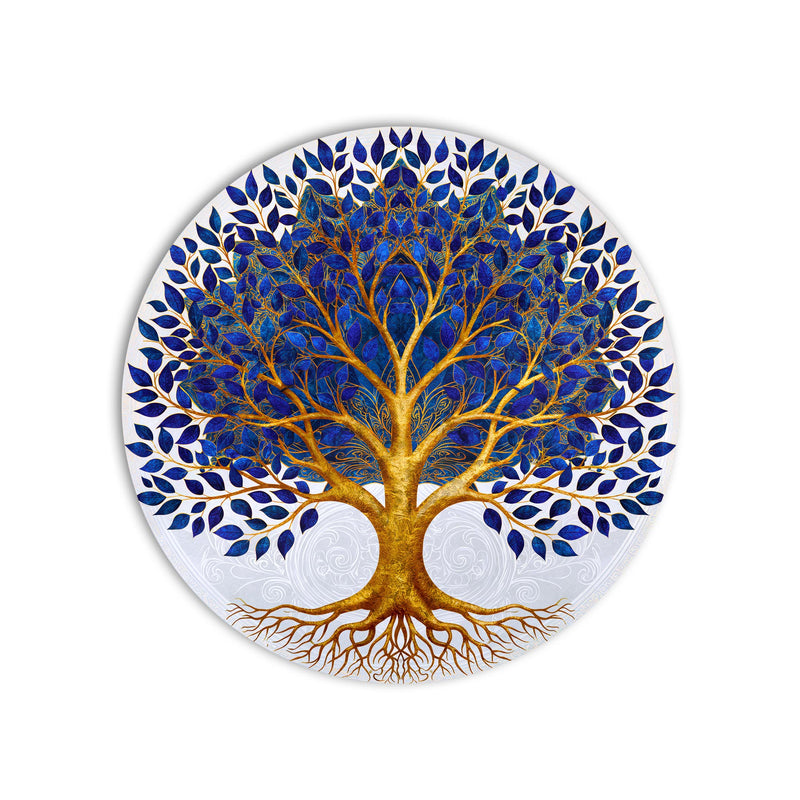 Golden Tree Of Life product shot on white background