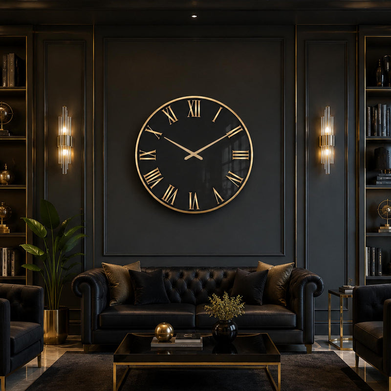 Golden Roman Numerals lifestyle view