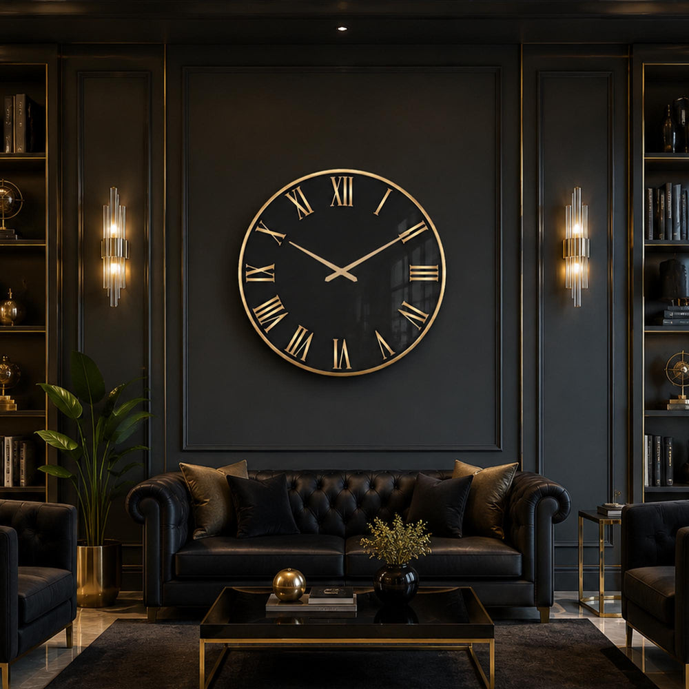 Golden Roman Numerals lifestyle view