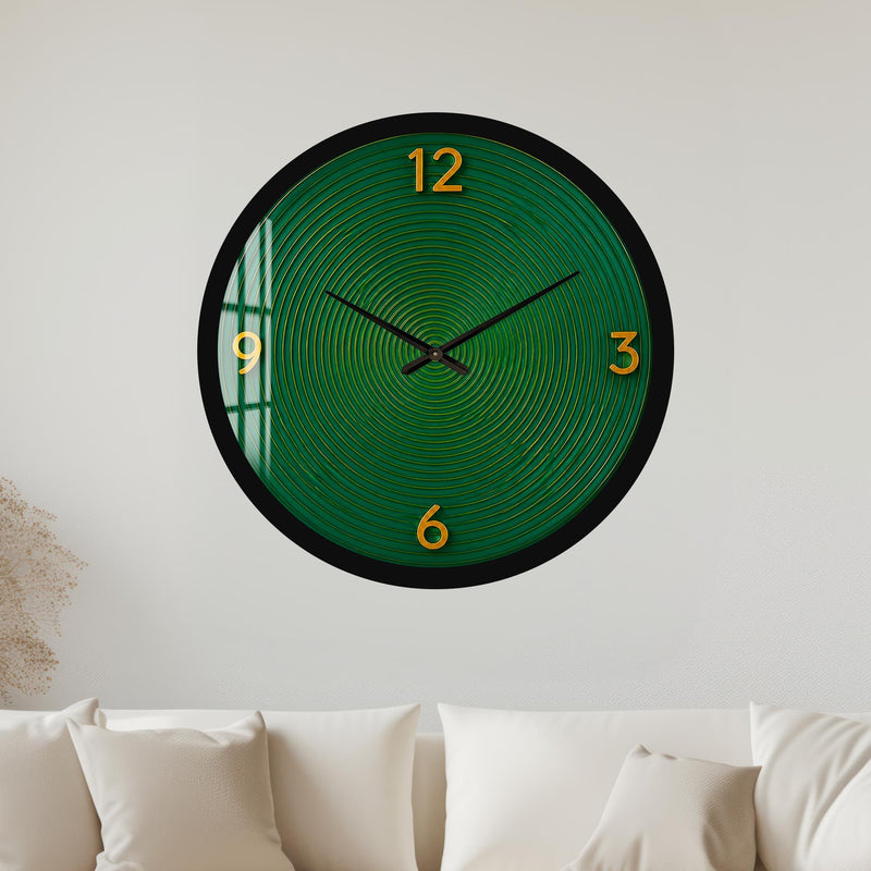 Emerald Ripple with black frame