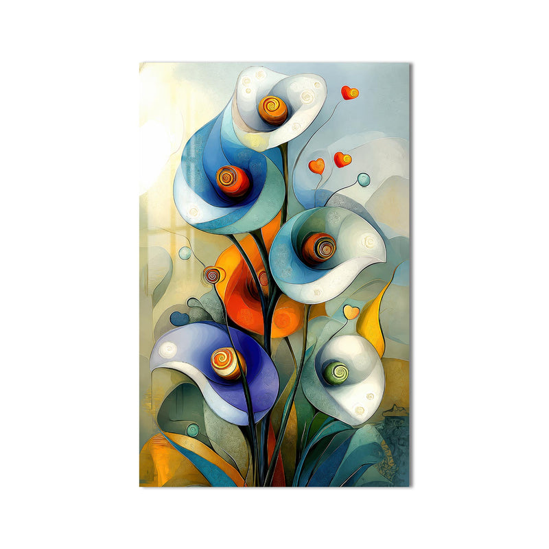 Whimsical Calla Blooms product shot on white background