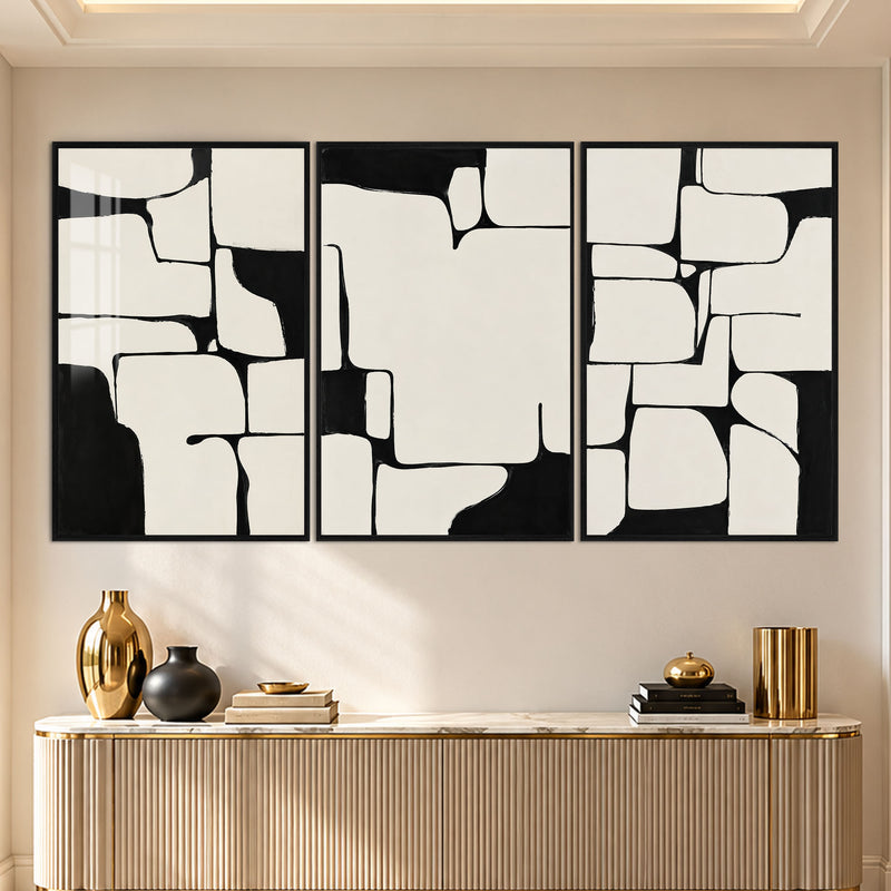 Abstract Balance with black frame