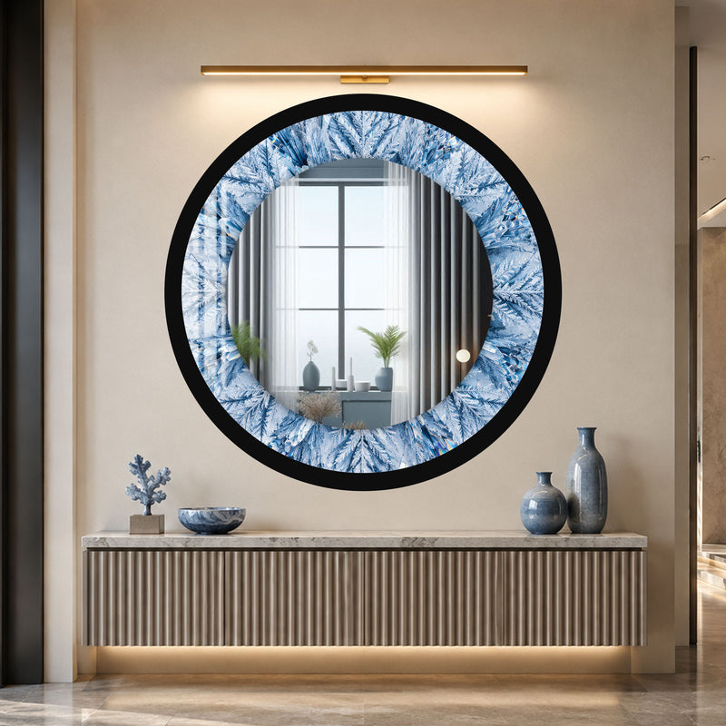Crystal Frost with black frame