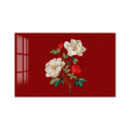 Crimson Floral Elegance product shot on white background