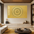 Golden Concentric Sunburst lifestyle view