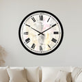 Pastel Marble Numerals with black frame
