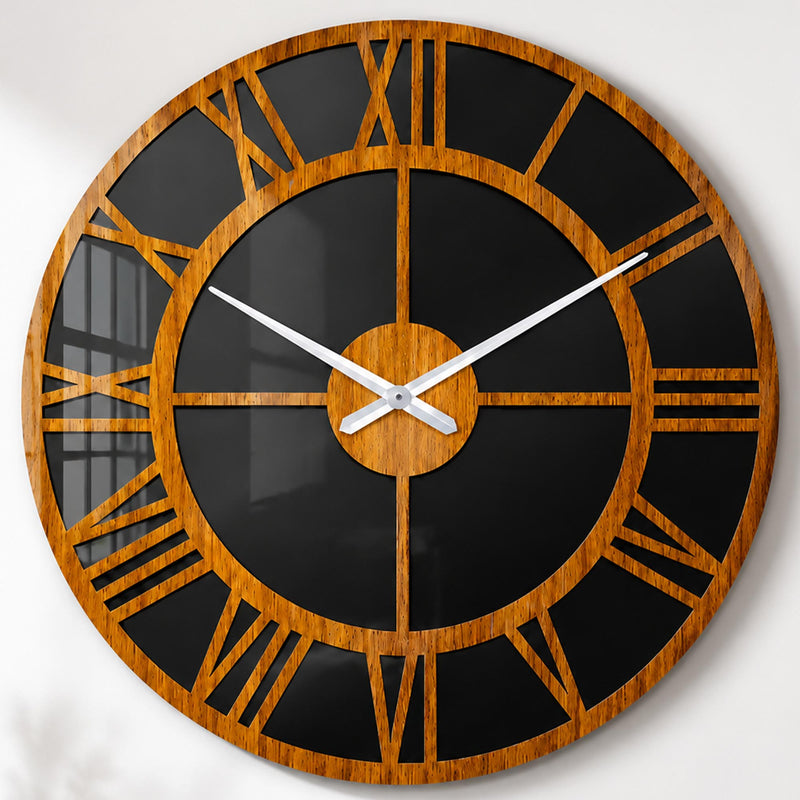 Wood Effect Roman Numerals lifestyle view