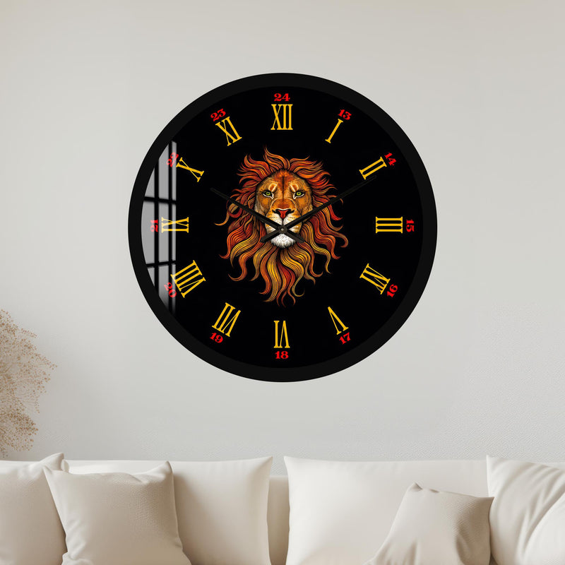 Regal Lion with black frame