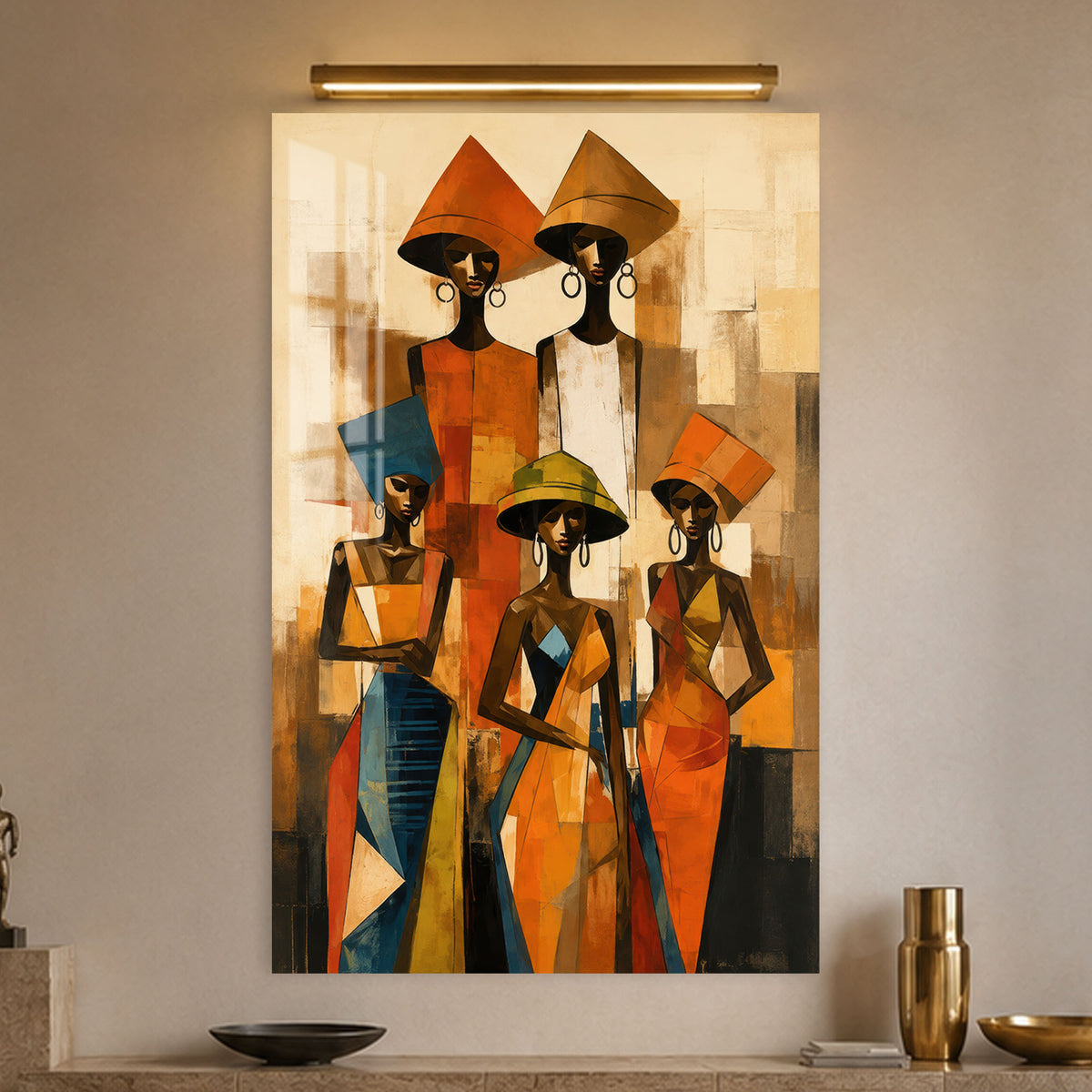 Sisters of the Sun in a modern room