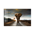 Elephant on the Open Road product shot on white background