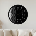 Monochrome Wave with black frame