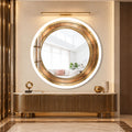 Gilded Copper Rings with white frame