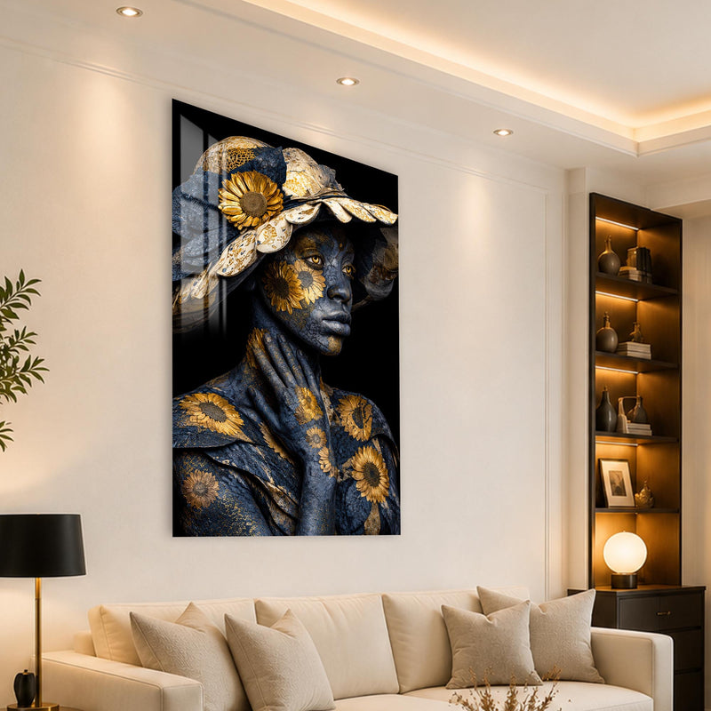 Gilded Sunflower Muse lifestyle view