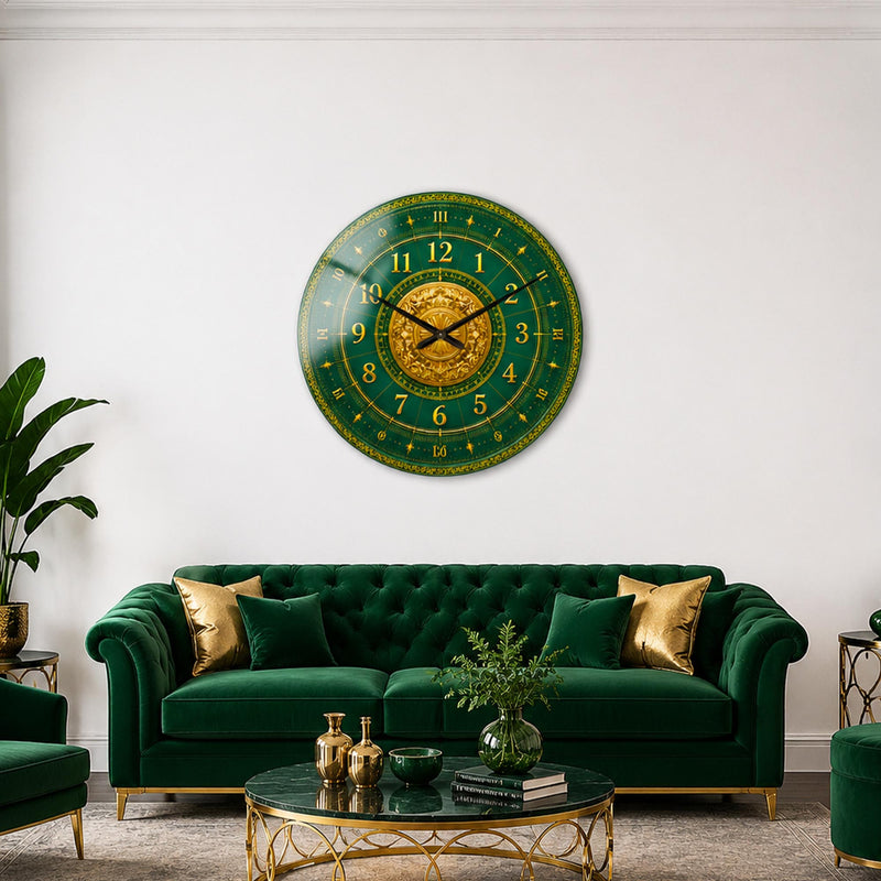 Emerald Gilded Dial lifestyle view