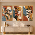 Earthy Botanical with gold frame