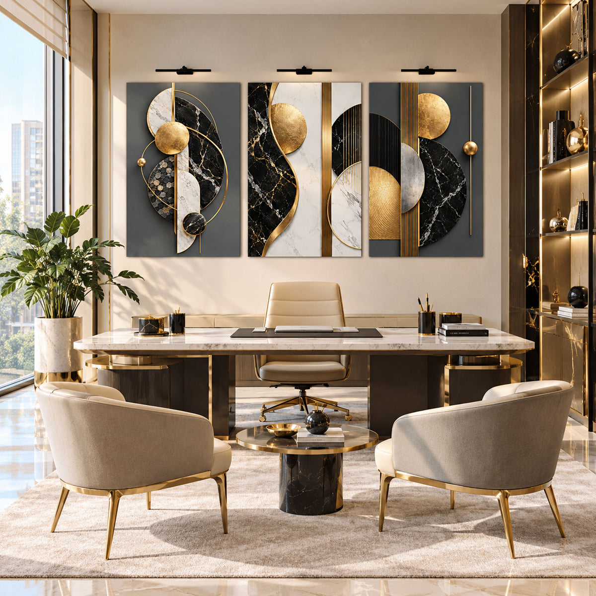 Golden Marble Harmony lifestyle view