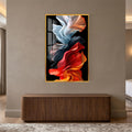 Molten Silk with gold frame