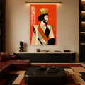 Artronauts Glass Print King Of Spades Glass Wall Art