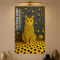 Golden Polka Dot Cat lifestyle view