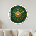 Emerald Gilded Dial with white frame