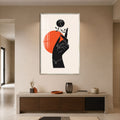 Delicate Balance with silver frame