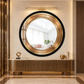 Gilded Copper Rings with black frame