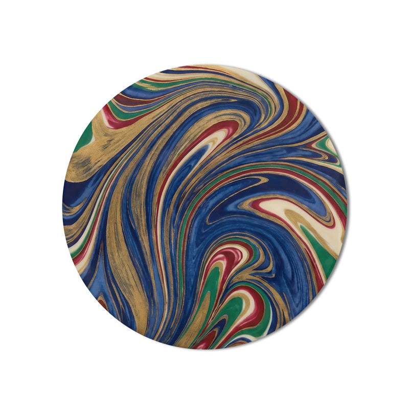 Regal Marble Swirl Medallion product shot on white background
