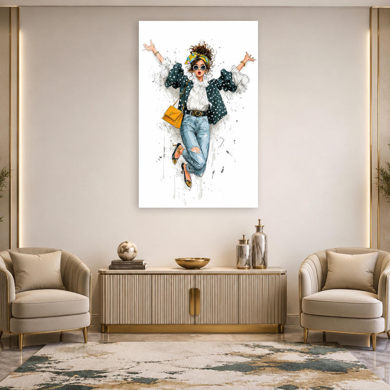 Playful Fashionista lifestyle view