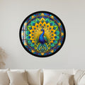 Regal Peacock Bloom II with black frame