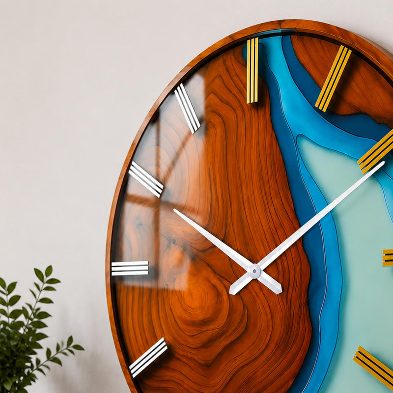 Turquoise Woodgrain lifestyle view