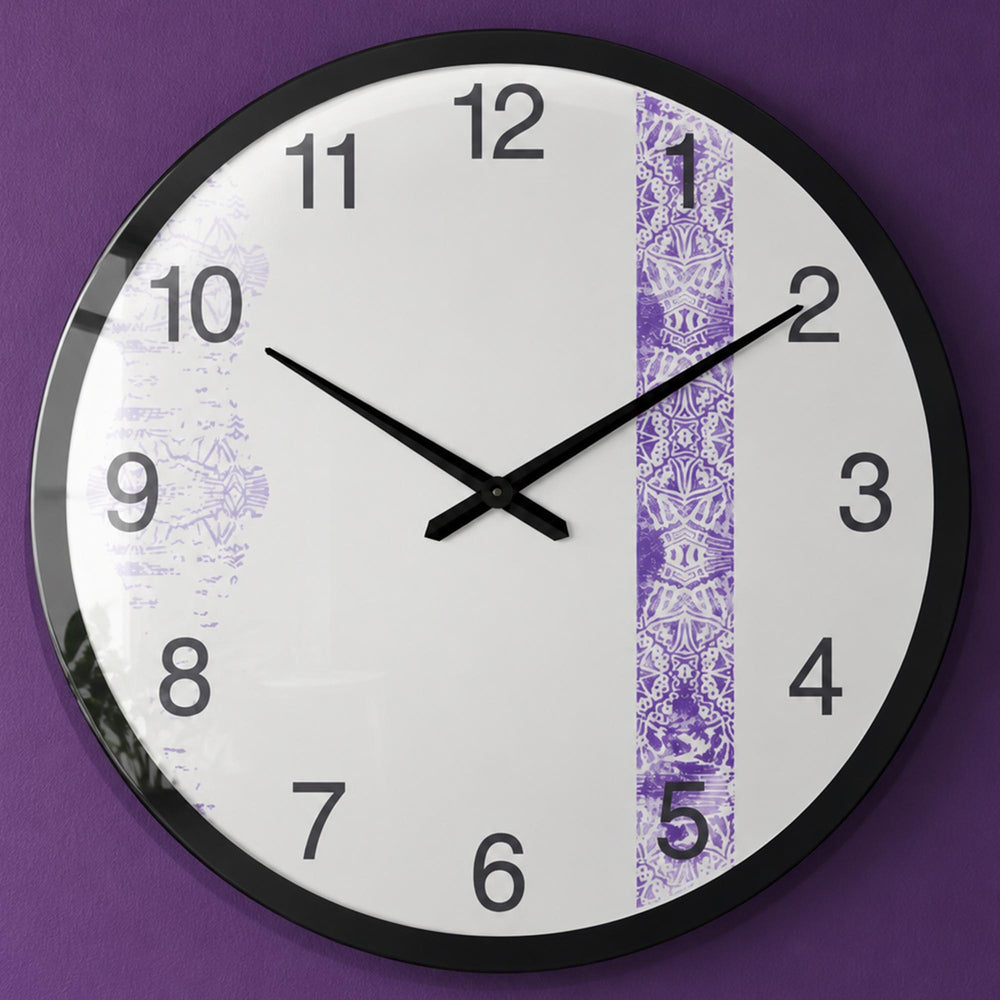 Purple Pattern Stripe lifestyle view