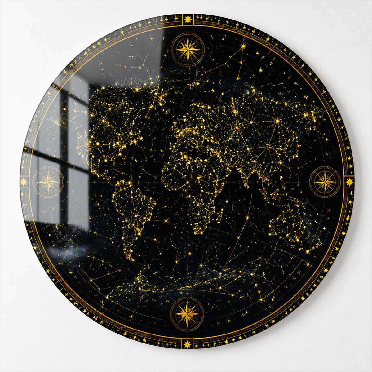 Celestial World Map lifestyle view