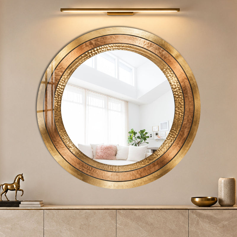 Gilded Copper Rings lifestyle view
