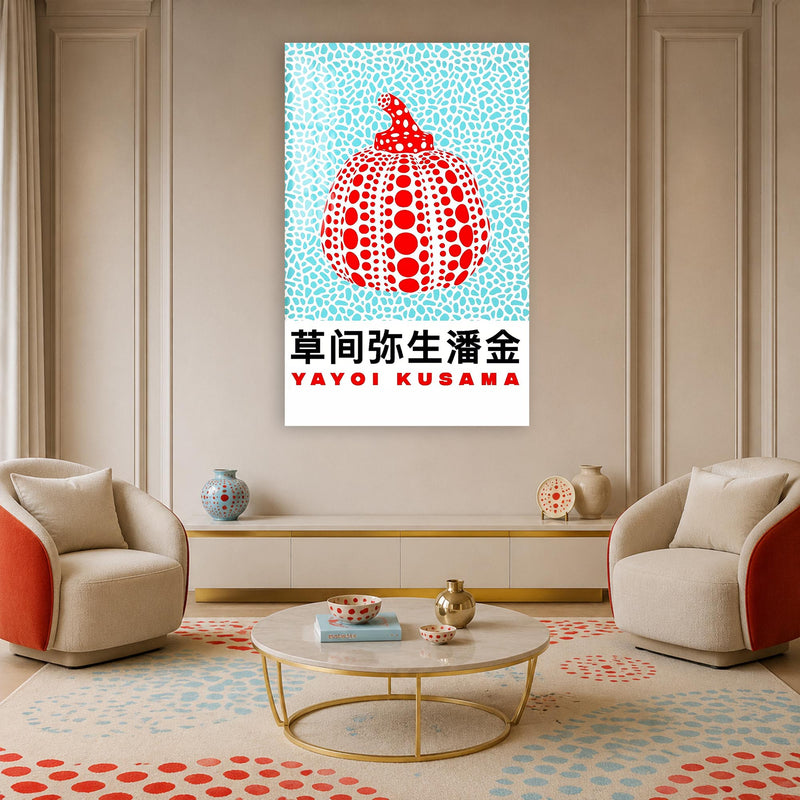 Kusama Dotted Pumpkin lifestyle view