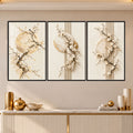 Golden Blossom with black frame