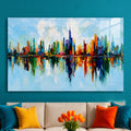 Vibrant Skyline Reflections lifestyle view