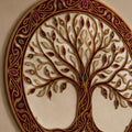 Jewelled Burgundy Tree Of Life lifestyle view