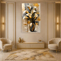Golden Calla Lily Vase lifestyle view