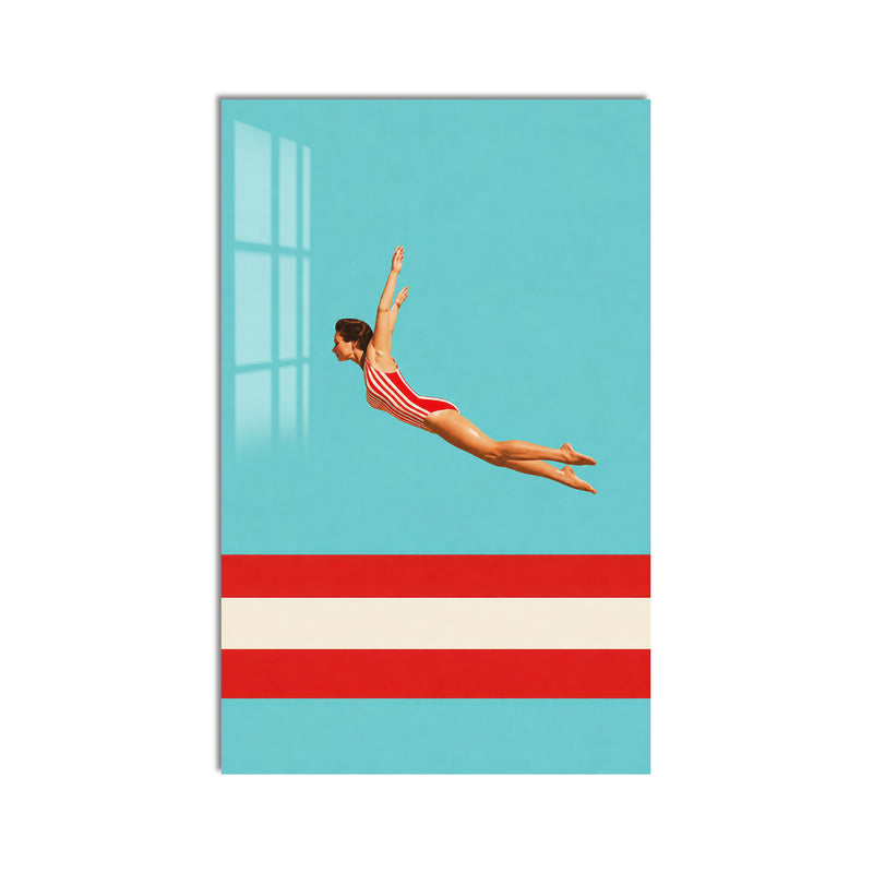 Retro High Dive product shot on white background
